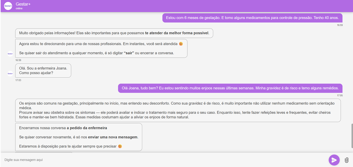 Calendário de consultas